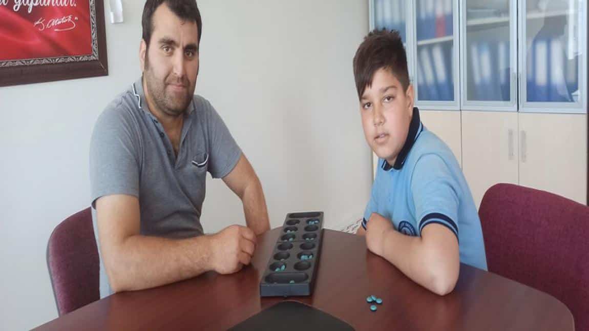 Türkiye Akıl ve Zeka Oyunları Turnuvasının İl-İlçe Mangala Birincisi Öğrencimiz Çalışmalara Devam Ediyor.